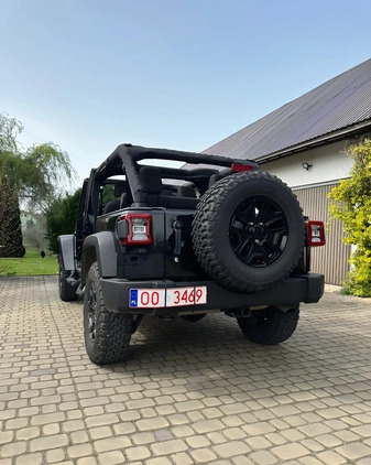 Jeep Wrangler cena 121800 przebieg: 97242, rok produkcji 2017 z Warszawa małe 106